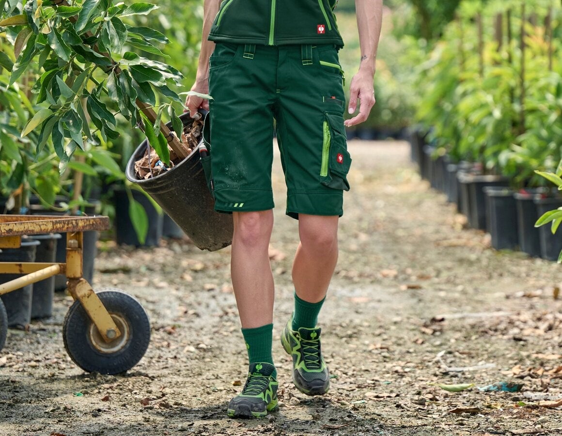Main action image Shorts e.s.motion 2020, ladies' green/seagreen