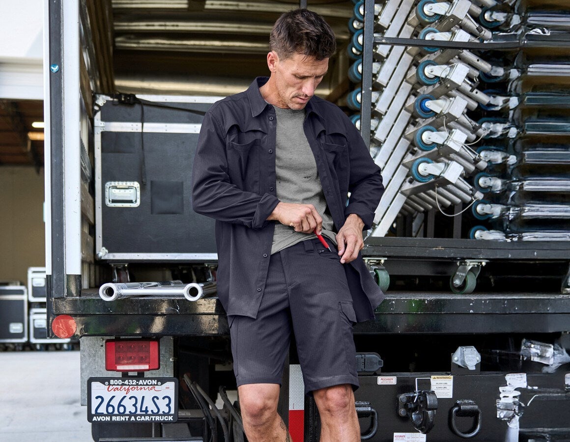 Additional image 1 Shorts e.s.t:aktik light ripstop neroblue