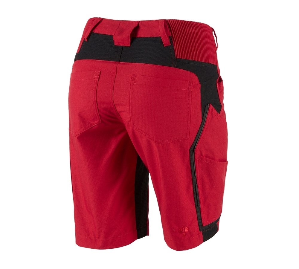 Secondary image Shorts e.s.vision, ladies' red/black