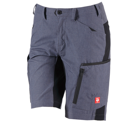 Primary image Shorts e.s.vision, ladies' pacific melange/black