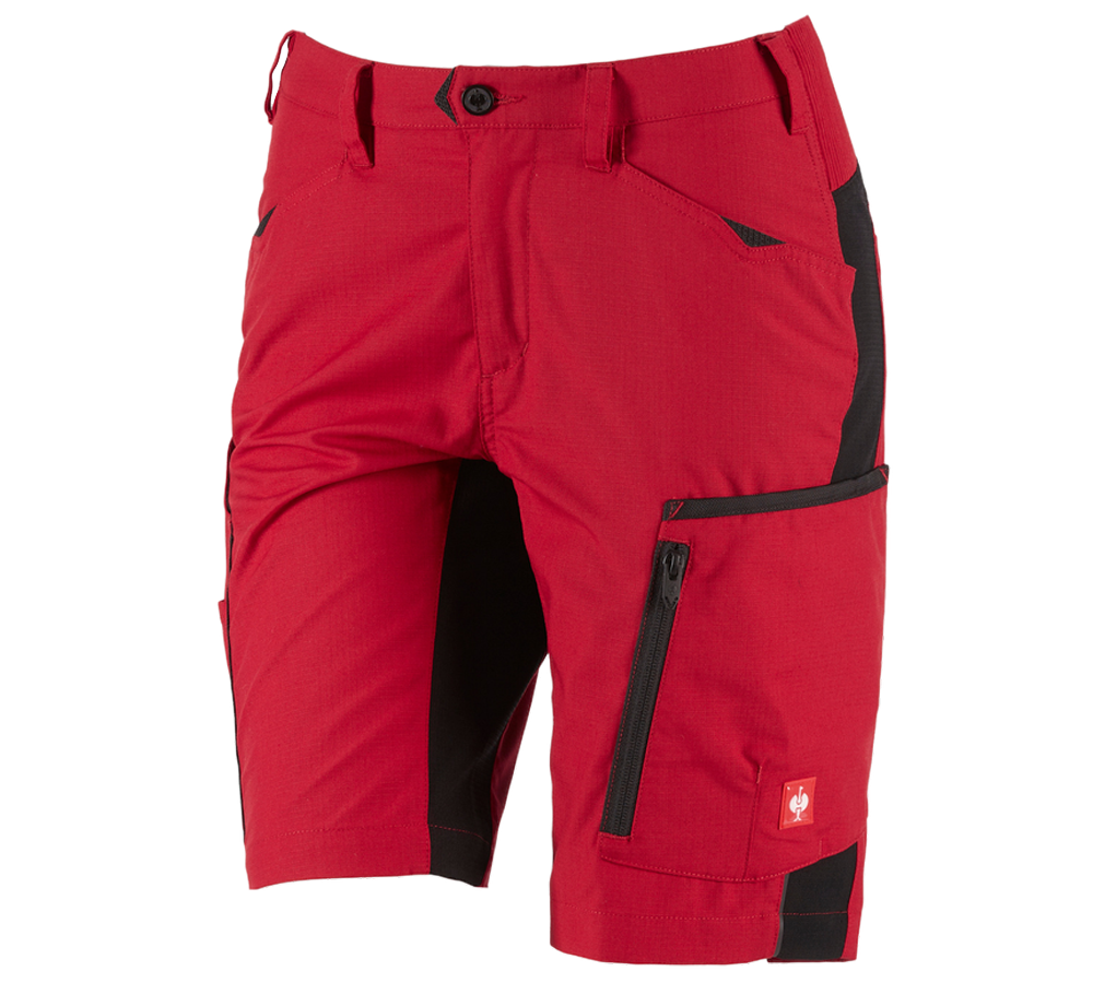 Primary image Shorts e.s.vision, ladies' red/black