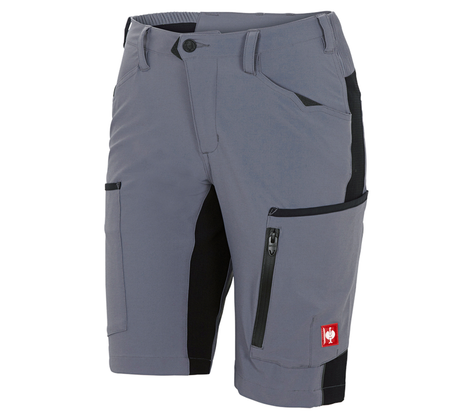 Primary image Shorts e.s.vision stretch, ladies' grey/black