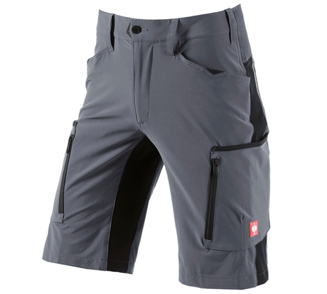 Primary image Shorts e.s.vision stretch, men's grey/black