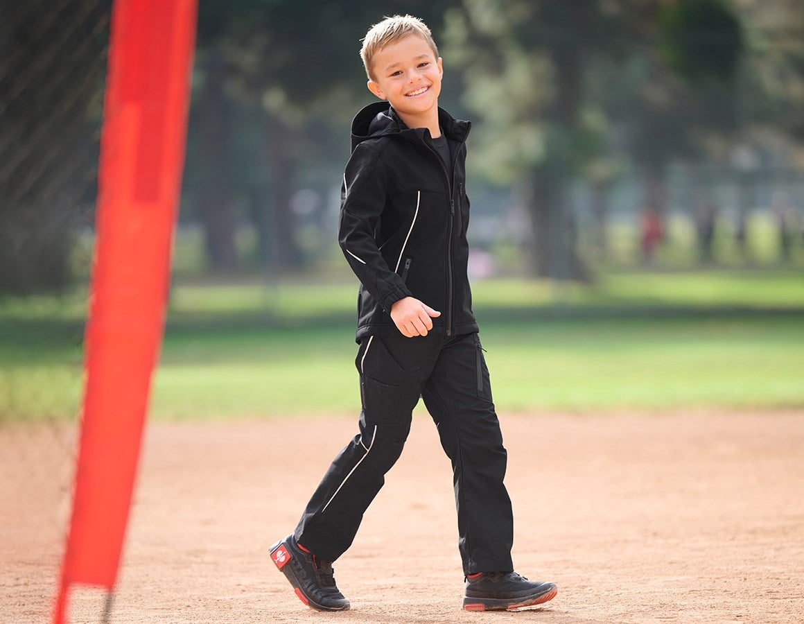 Additional image 3 Softshell jacket e.s.vision, children’s black