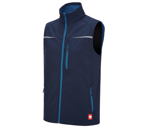 Primary image Softshell bodywarmer e.s.motion 2020 navy/atoll