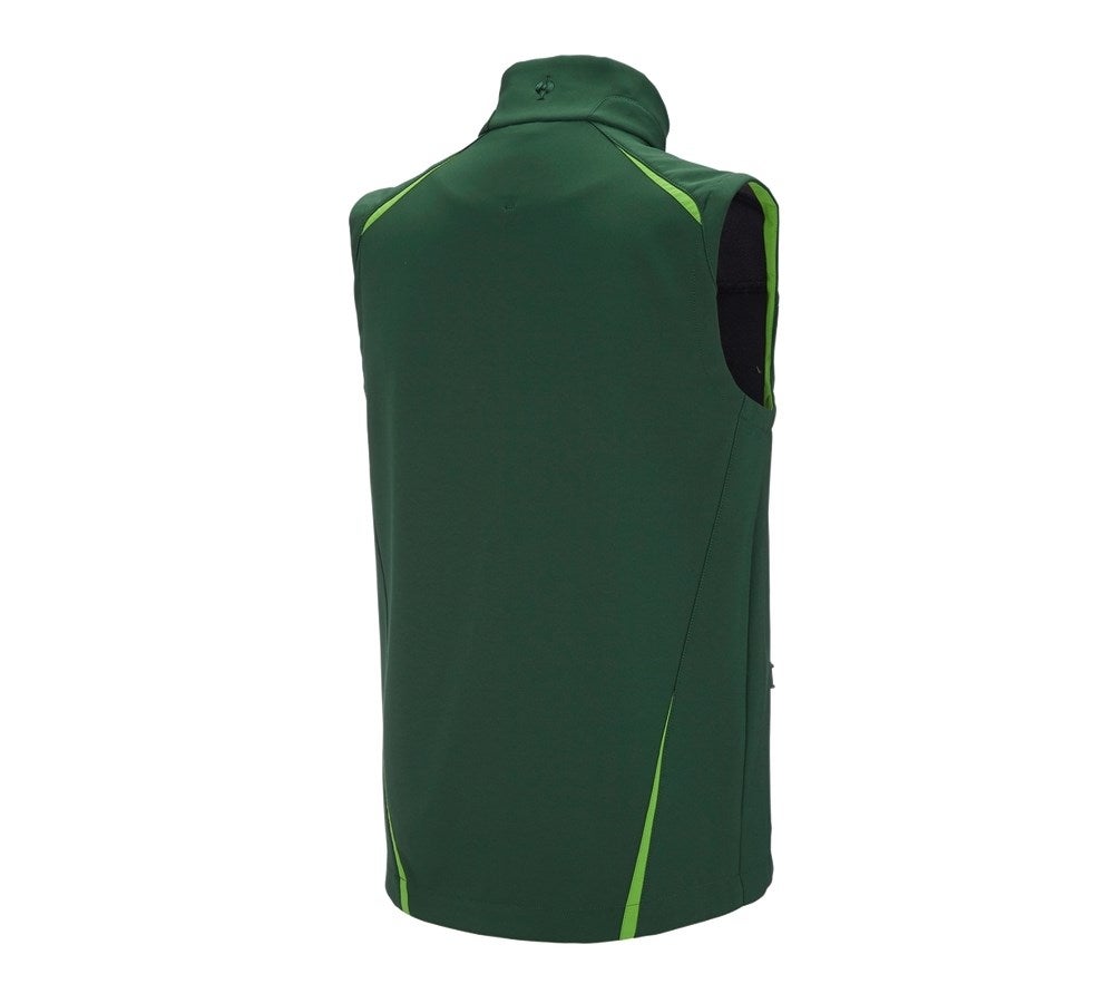 Secondary image Softshell bodywarmer e.s.motion 2020 green/seagreen