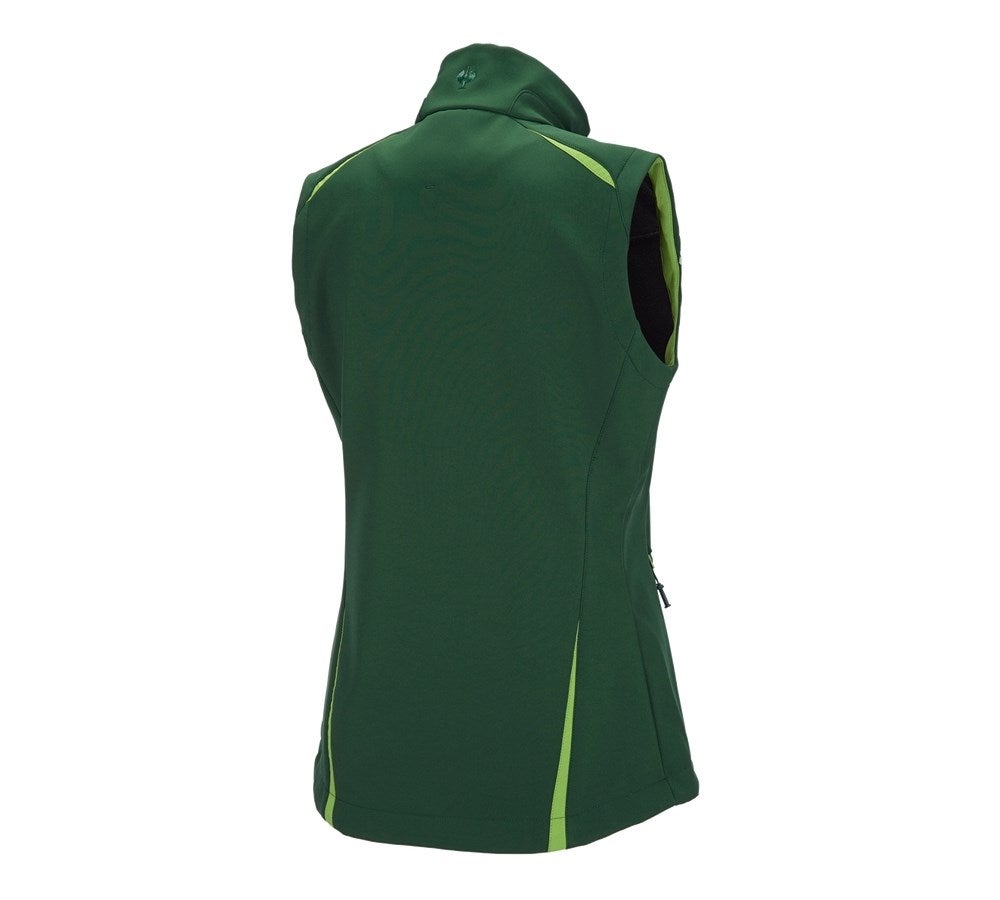 Secondary image Softshell bodywarmer e.s.motion 2020, ladies' green/seagreen