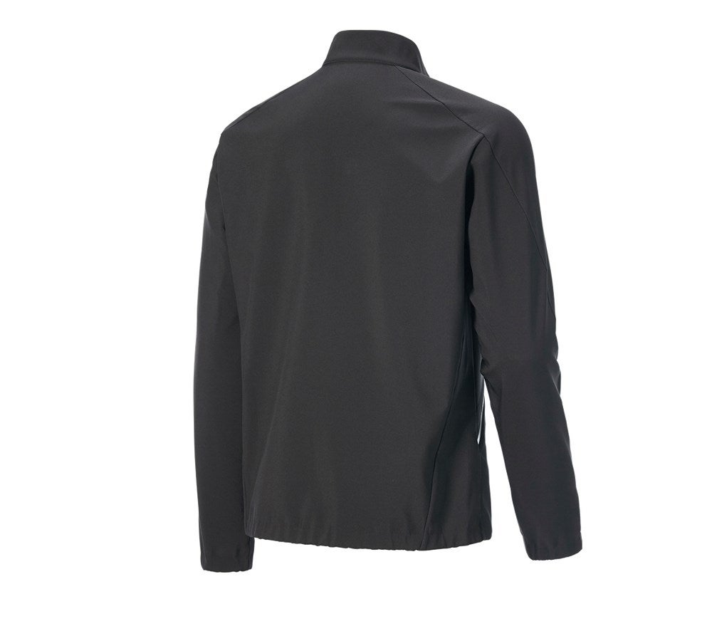 Secondary image Softshell jacket e.s.ambition black/platinum