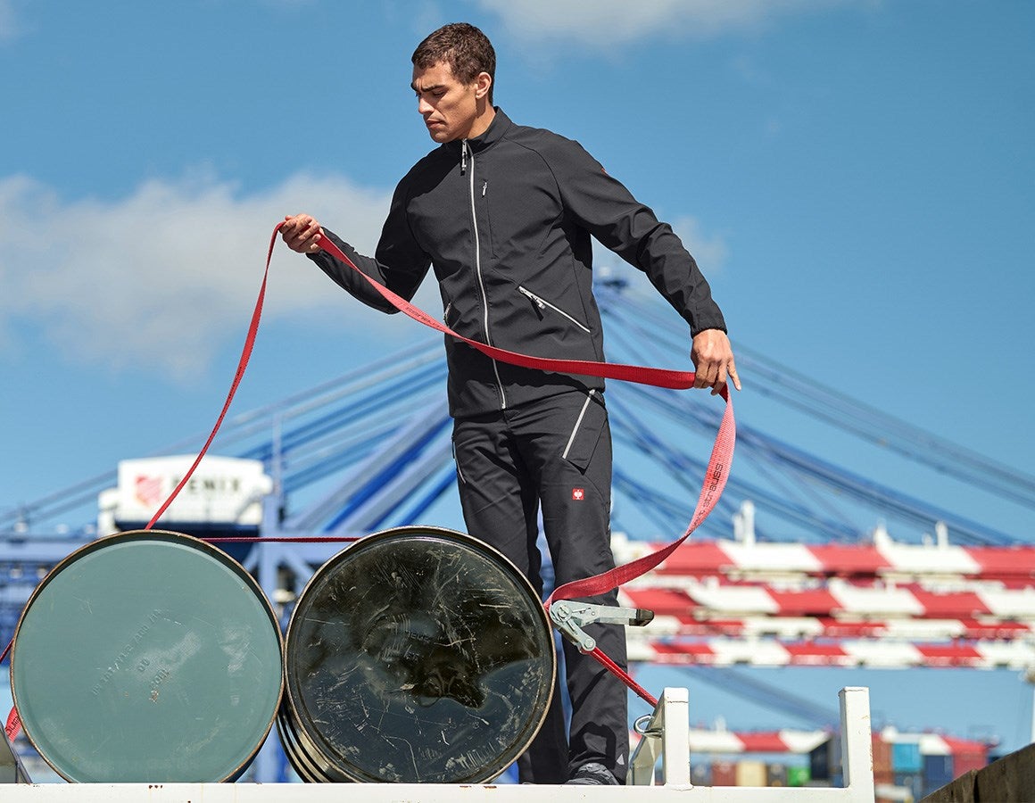 Additional image 2 Softshell jacket e.s.ambition black/platinum