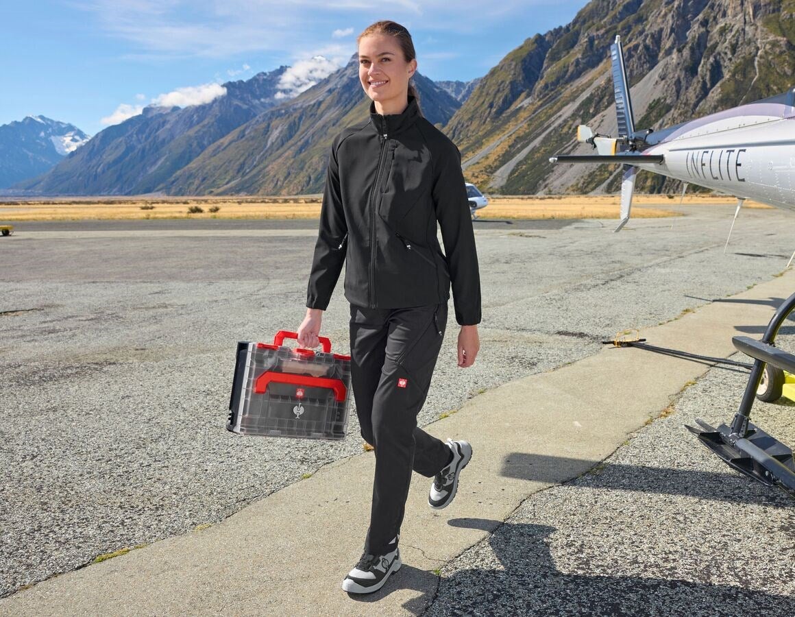 Additional image 1 Softshell jacket e.s.ambition, ladies' black