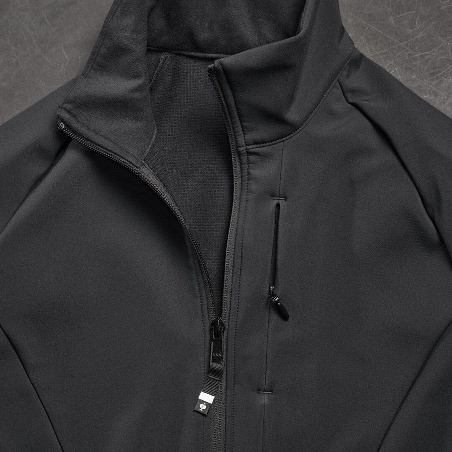 Detailed image Softshell jacket e.s.ambition, ladies' black