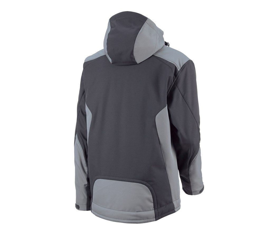 Secondary image Softshell jacket e.s.motion graphite/cement