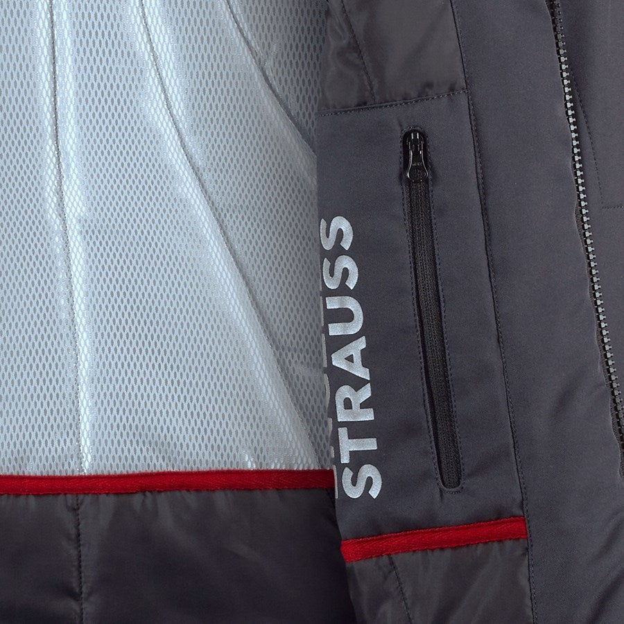 Detailed image Softshell jacket e.s.motion graphite/cement