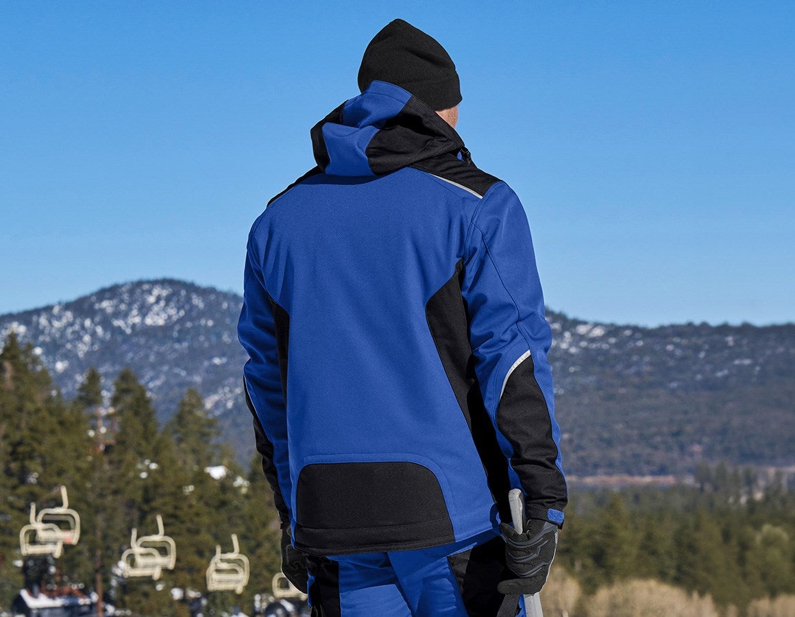 Additional image 2 Softshell jacket e.s.motion royalblue/black