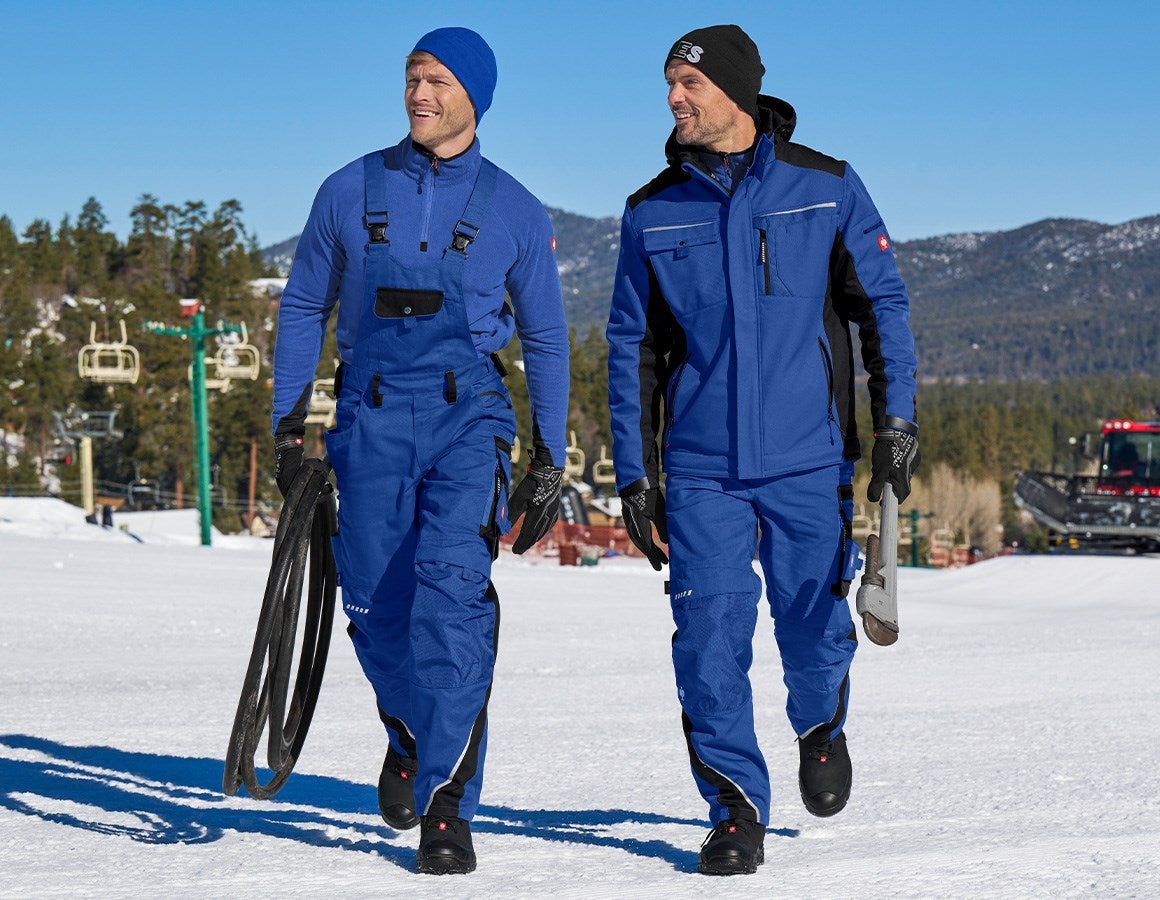 Additional image 4 Softshell jacket e.s.motion royalblue/black
