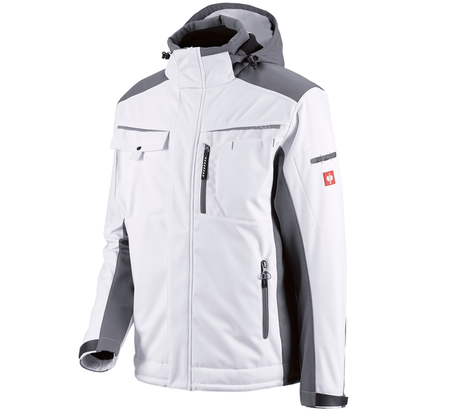 Primary image Softshell jacket e.s.motion white/grey