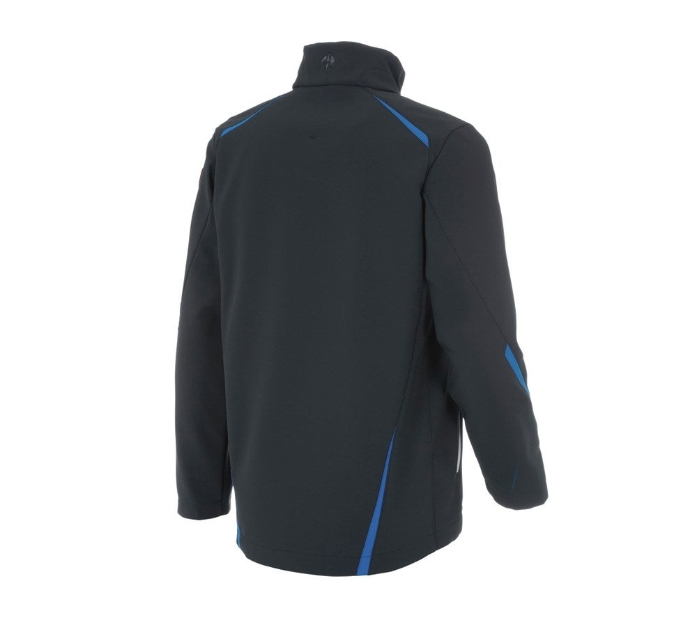 Secondary image Softshell jacket e.s.motion 2020 graphite/gentianblue