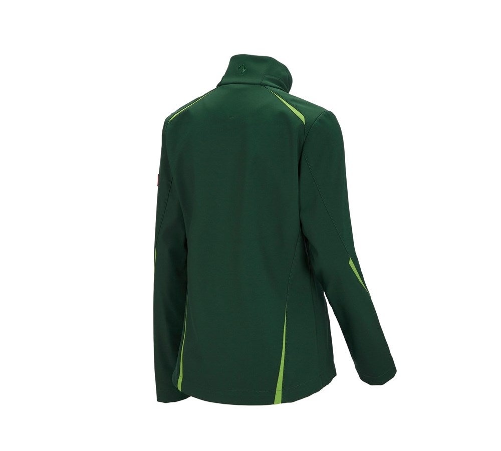 Secondary image Softshell jacket e.s.motion 2020, ladies' green/seagreen