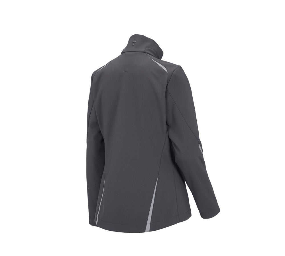 Secondary image Softshell jacket e.s.motion 2020, ladies' anthracite/platinum