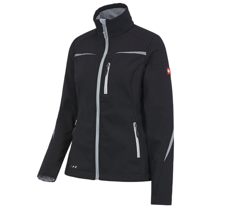 Primary image Softshell jacket e.s.motion 2020, ladies' black/platinum