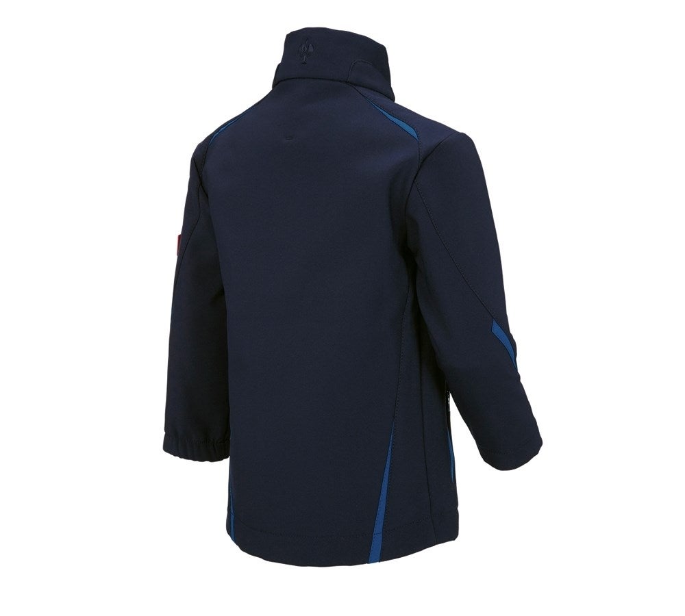 Secondary image Softshell jacket e.s.motion 2020, children's navy/atoll