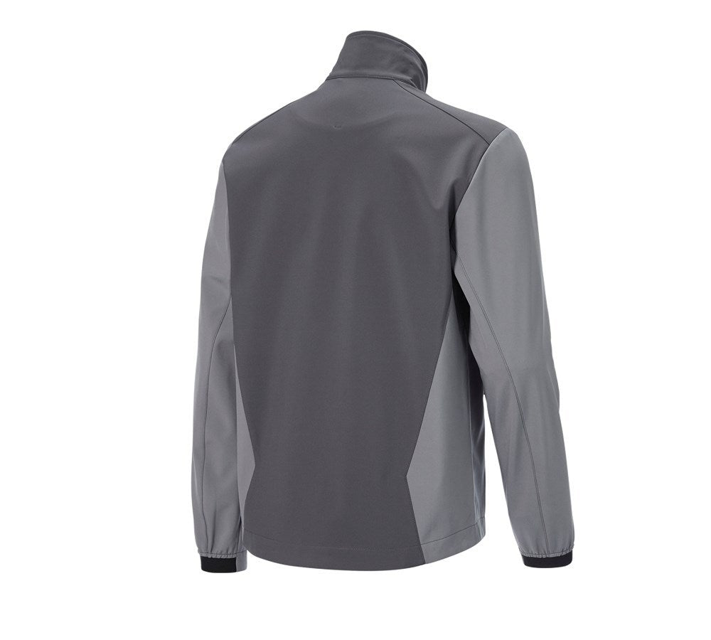 Secondary image Softshell jacket e.s.trail pure carbongrey/basaltgrey