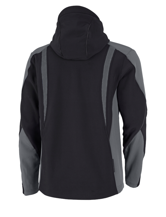 Secondary image Softshell jacket e.s.vision black/cement