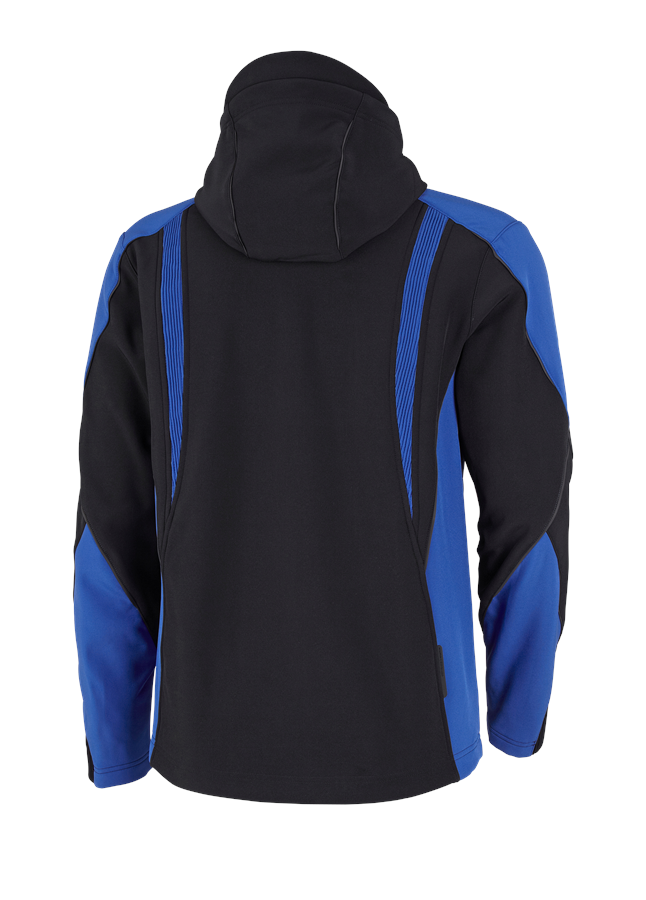 Secondary image Softshell jacket e.s.vision black/royalblue
