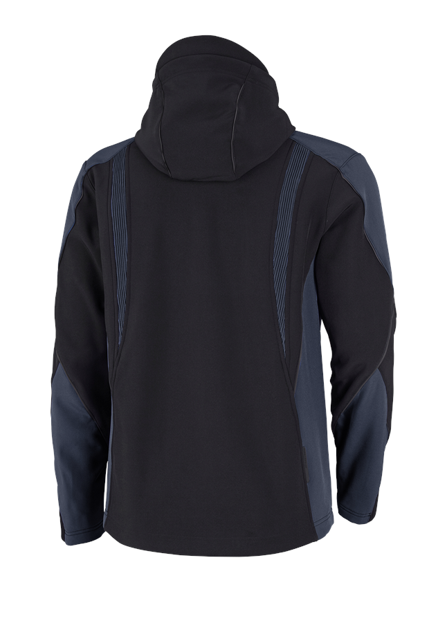 Secondary image Softshell jacket e.s.vision black/pacific