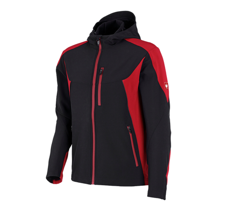 Primary image Softshell jacket e.s.vision black/red