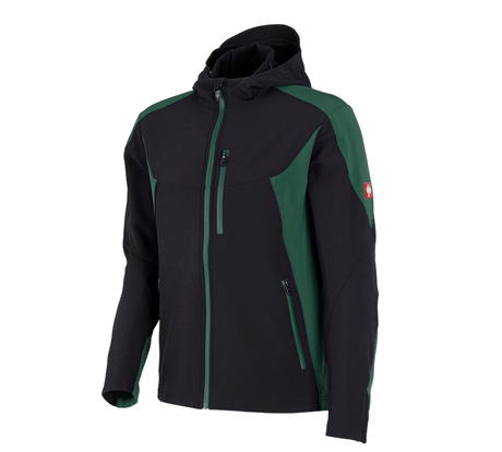 Primary image Softshell jacket e.s.vision black/green
