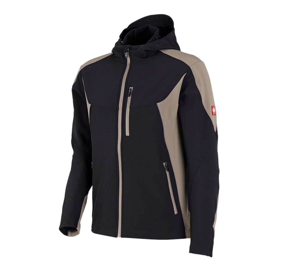 Primary image Softshell jacket e.s.vision black/clay