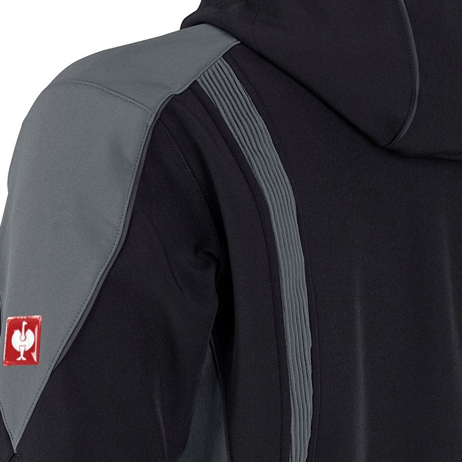 Detailed image Softshell jacket e.s.vision black/cement