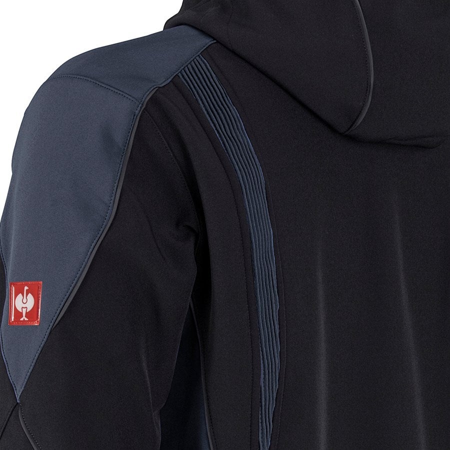 Detailed image Softshell jacket e.s.vision black/pacific