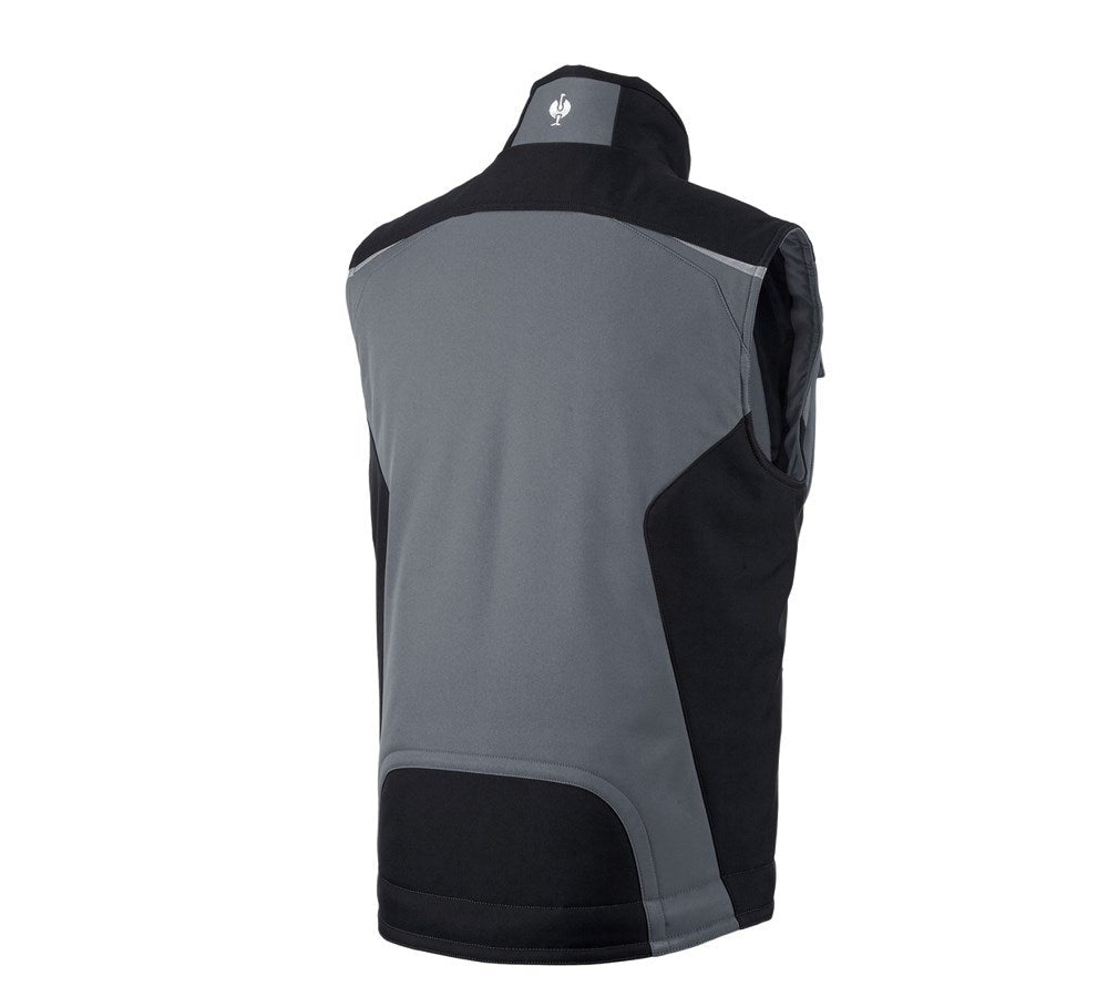 Secondary image Softshell bodywarmer e.s.motion grey/black