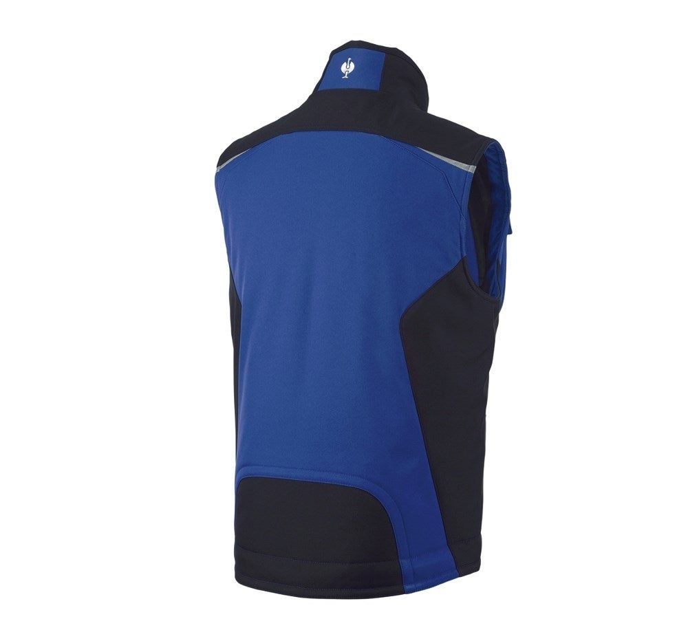 Secondary image Softshell bodywarmer e.s.motion royalblue/black