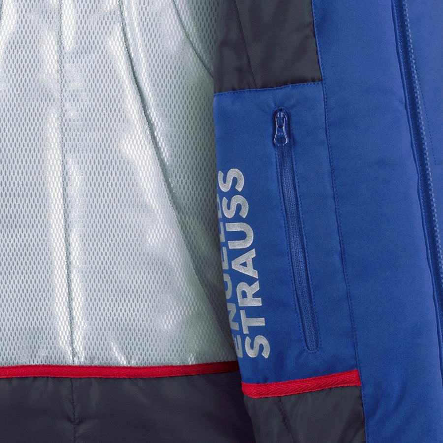 Detailed image Softshell bodywarmer e.s.motion royalblue/black