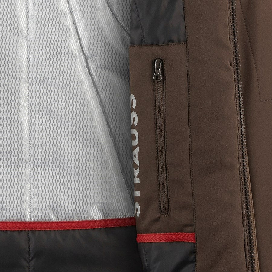 Detailed image Softshell bodywarmer e.s.motion chestnut/hazelnut