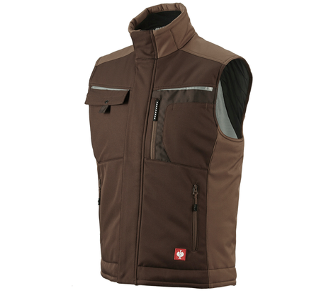 Primary image Softshell bodywarmer e.s.motion chestnut/hazelnut