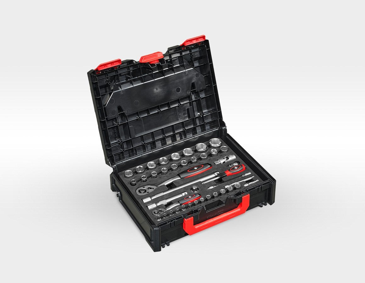 Additional image 1 Socket wrench set 1/4+1/2" Classic in STRAUSSbox undefined