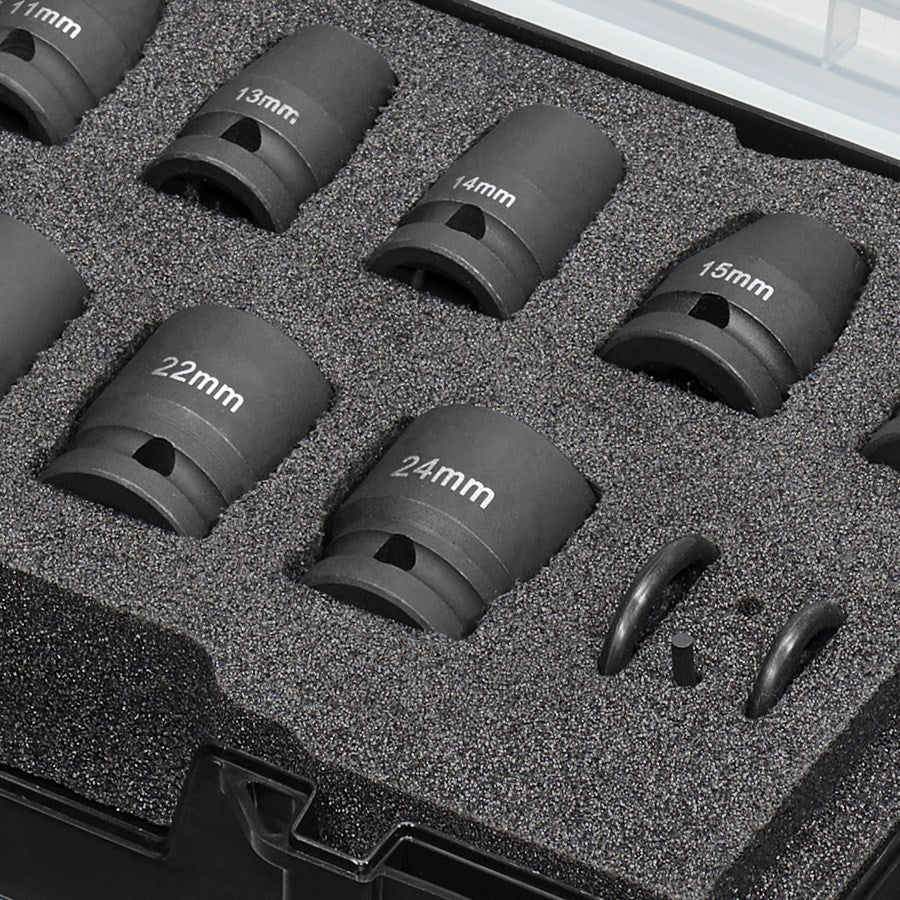 Detailed image Socket wrench set Impact 1/2" in STRAUSSbox mini undefined