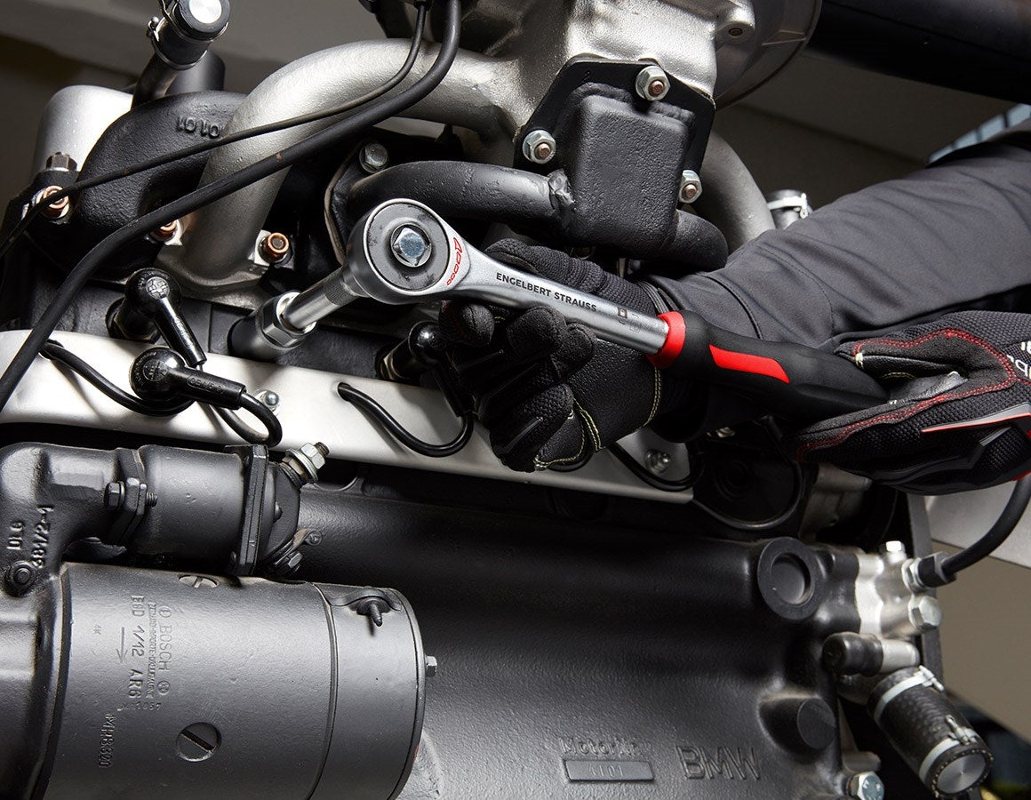 Additional image 1 Socket wrench set lockfix 1/2 in STRAUSSbox midi Midi