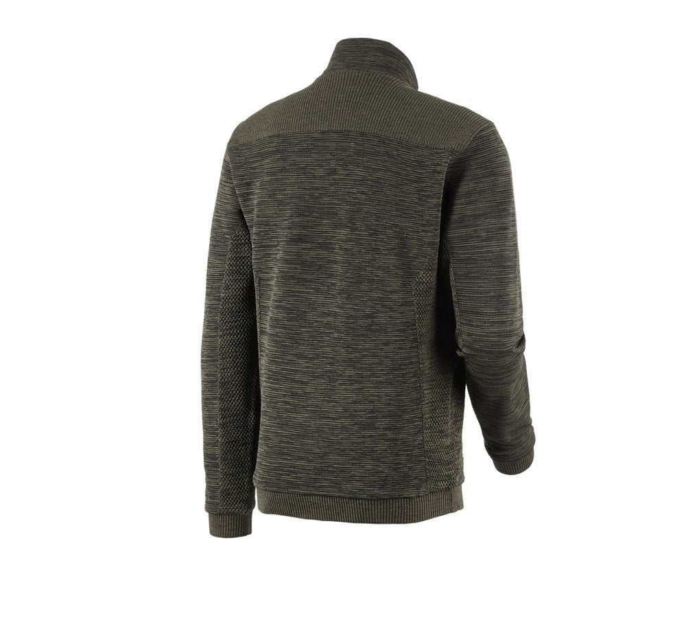 Secondary image Knitted jacket e.s.motion ten disguisegreen