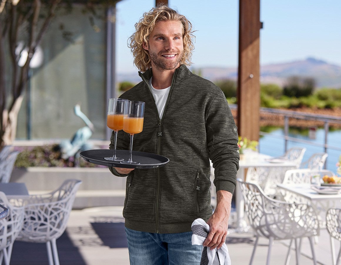 Additional image 2 Knitted jacket e.s.motion ten disguisegreen