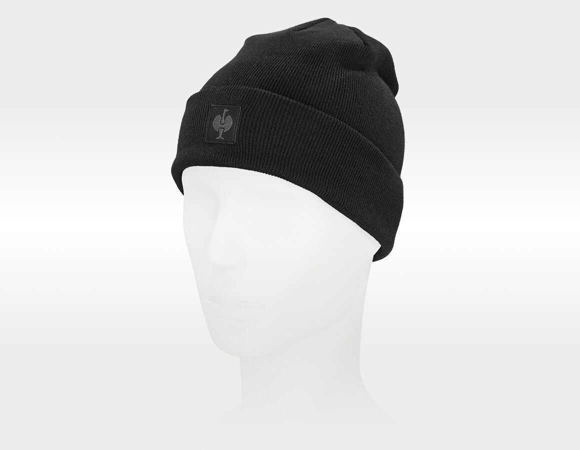 Additional image 3 Knitted hat e.s.iconic black