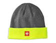 Primary image Knitted hat e.s.motion 24/7 anthracite/high-vis yellow