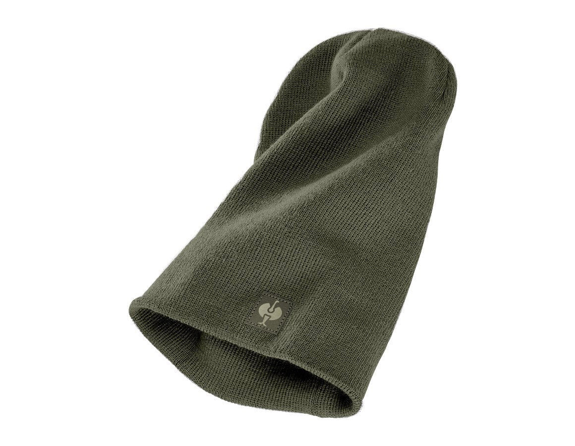 Primary image Knitted cap e.s.motion ten,  children's disguisegreen