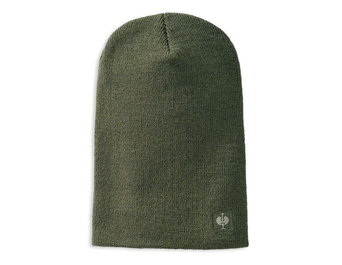 Primary image Knitted cap e.s.motion ten,  children's disguisegreen
