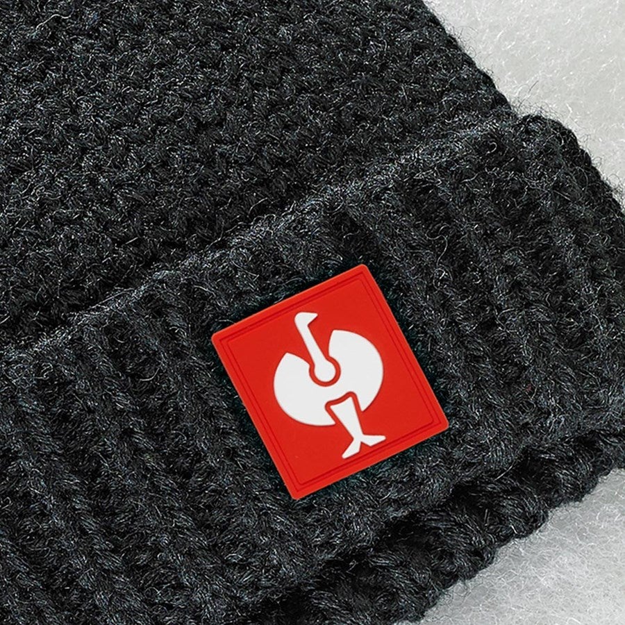 Detailed image Knitted hat e.s.roughtough black