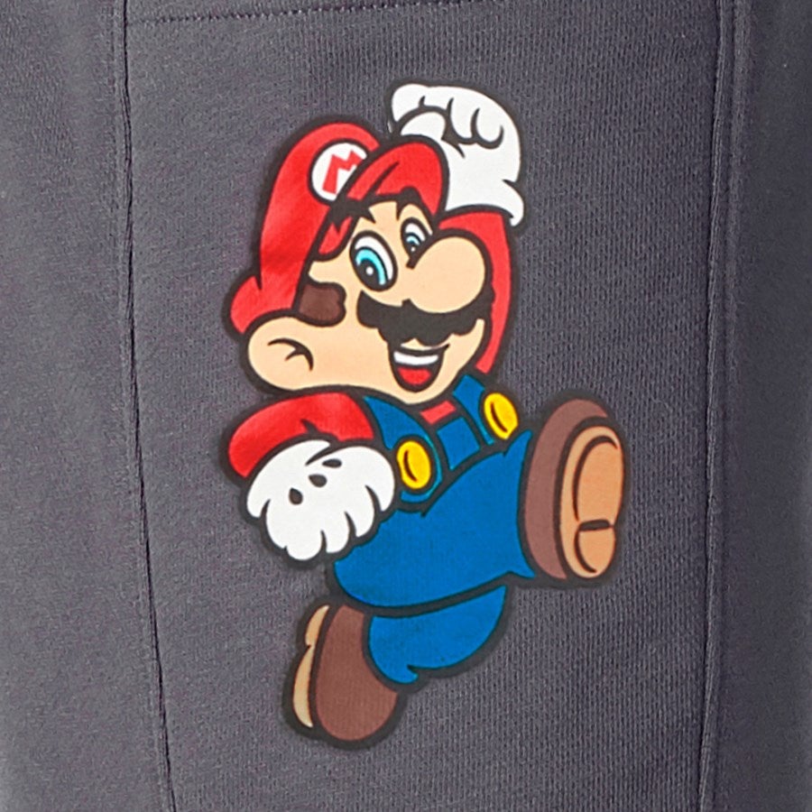 Detailed image Super Mario Sweat shorts anthracite
